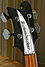 Rickenbacker 4003/4 , Jetglo: Headstock