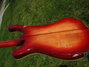 Feb 1976 Rickenbacker 4001/4 , Fireglo: Body - Rear