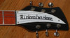 Rickenbacker 381/6 V69, Jetglo: Headstock