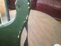 Rickenbacker 4001/4 Mod, Jetglo: Body - Rear