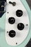 Rickenbacker 4001/4 C64, Special Green: Close up - Free2