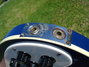 Rickenbacker 4001/4 , Azureglo: Close up - Free2