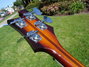 Rickenbacker 4001/4 Mod, MonteBrown: Headstock - Rear