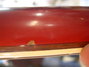 Rickenbacker 4001/4 , Burgundy: Neck - Rear