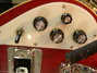 Rickenbacker 4001/4 , Burgundy: Close up - Free2