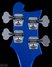 Rickenbacker 4003/4 , Midnightblue: Headstock - Rear