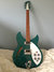 Rickenbacker 330/6 , Turquoise: Full Instrument - Front