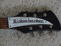 Rickenbacker 325/6 JL, Jetglo: Headstock
