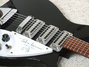 Rickenbacker 325/6 JL, Jetglo: Neck - Rear