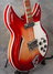 Rickenbacker 381/6 V69, Fireglo: Close up - Free