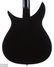 Jul 1993 Rickenbacker 325/6 V63, Jetglo: Body - Rear