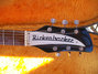 Rickenbacker 320/6 f hole, Jetglo: Headstock