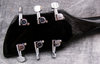 Rickenbacker 330/6 , Jetglo: Headstock - Rear