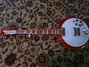 Rickenbacker 6000/5 Bantar, Fireglo: Neck - Front