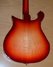 Jun 2011 Rickenbacker 620/6 , Fireglo: Body - Rear