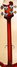 Rickenbacker 4003/4 , Fireglo: Neck - Rear