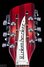 Rickenbacker 330/12 , Fireglo: Headstock