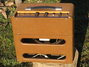 Dec 1947 Rickenbacker M-11/amp , Brown: Body - Rear