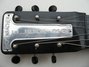Rickenbacker B Post War/6 LapSteel, Black: Headstock