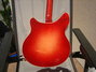 Nov 1973 Rickenbacker 360/6 , Fireglo: Body - Rear