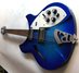 Rickenbacker 330/12 , Blueburst: Close up - Free2