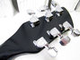 Rickenbacker 450/6 Mod, Black: Headstock - Rear
