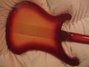 Jul 1999 Rickenbacker 4003/8 S, Fireglo: Body - Rear