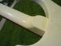 Rickenbacker 4001/4 S, White: Neck - Rear