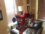 Rickenbacker 4003/4 , Amber Fireglo: Headstock - Rear
