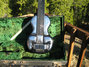 Rickenbacker B/6 LapSteel, Black: Close up - Free2