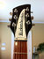 Rickenbacker 360/6 , Jetglo: Headstock