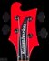 Rickenbacker 4003/4 BH BT, Red: Headstock