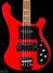 Rickenbacker 4003/4 BH BT, Red: Body - Front
