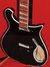 Rickenbacker 660/6 Mod, Jetglo: Body - Front