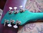 Rickenbacker 400/6 Refin, Custom: Headstock - Rear