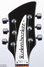 Rickenbacker 320/6 VB, Jetglo: Headstock