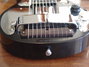 Rickenbacker B10/10 LapSteel, Black: Close up - Free
