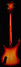 Rickenbacker 4004/4 Cii, Fireglo: Full Instrument - Rear
