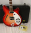 Feb 2012 Rickenbacker 360/6 , Fireglo: Body - Rear