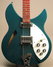 Rickenbacker 330/12 , Turquoise: Body - Front