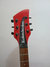Rickenbacker 330/6 BH BT, Red: Headstock