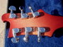 Rickenbacker 481/6 Slant Fret, Fireglo: Headstock - Rear