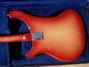Oct 1977 Rickenbacker 481/6 Slant Fret, Fireglo: Body - Rear