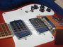 Rickenbacker 481/6 Slant Fret, Fireglo: Close up - Free2