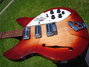 Rickenbacker 1998/6 f hole, Fireglo: Body - Front