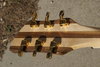 Rickenbacker 380/6 Laguna, Natural Walnut: Headstock - Rear
