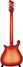 Rickenbacker 615/6 Mod, Fireglo: Full Instrument - Rear