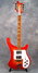 Rickenbacker 481/6 Slant Fret, Fireglo: Full Instrument - Front