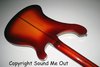 Jul 1980 Rickenbacker 4001(LH)/4 , Fireglo: Body - Rear