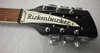 Rickenbacker 360/12 , Jetglo: Headstock